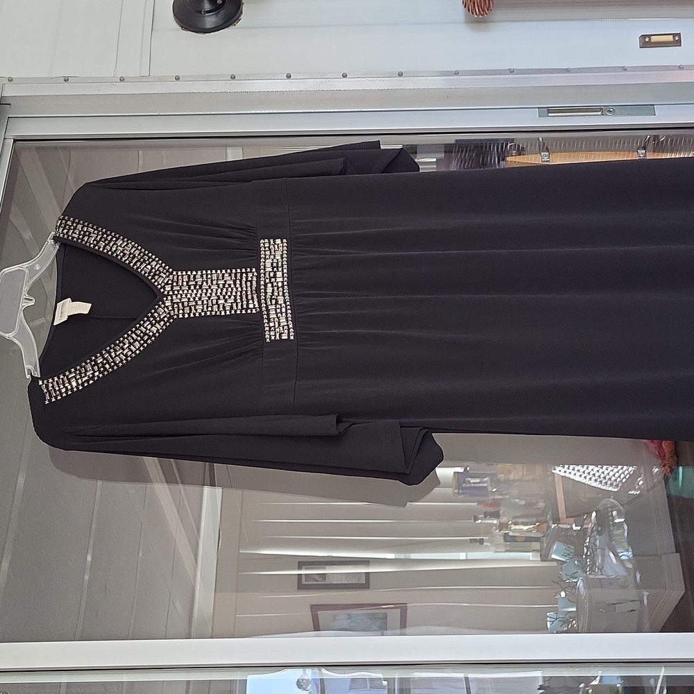 Chico's Kaftan Empire Long Dress